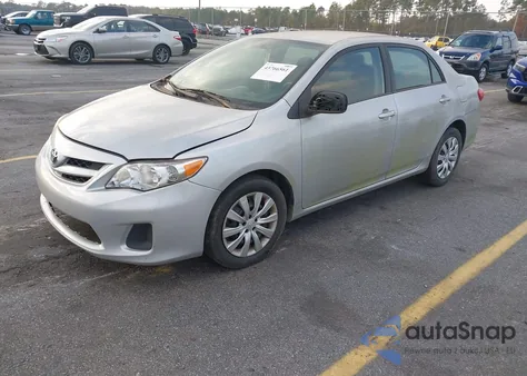 2012 Toyota Corolla Le из США, поврежденный, VIN 2T1BU4EE0CC821313
